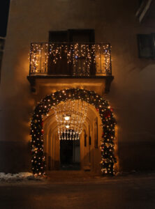 Immagine di un arco in pvc verde